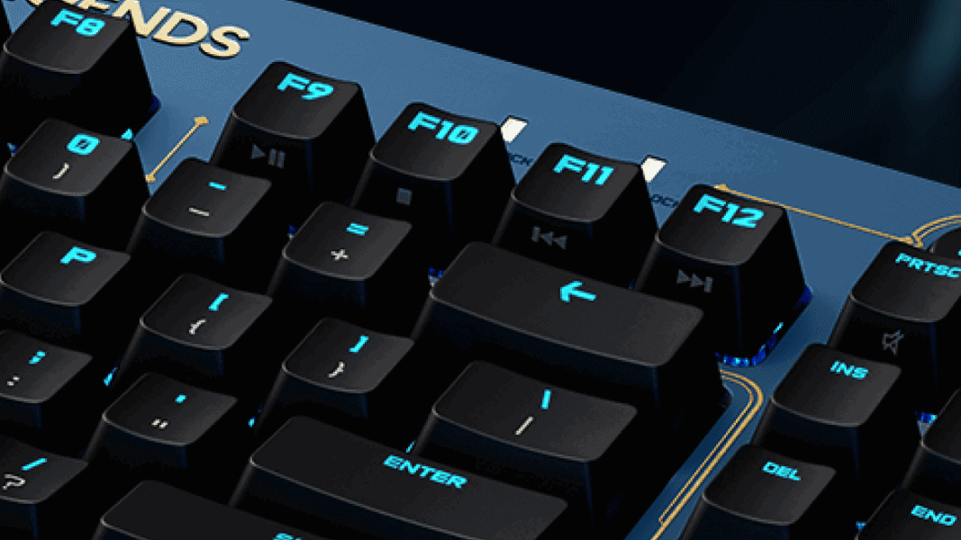 Logitech G Pro League Of Legends Edition Hextech Tactile Switch RGB Kablolu İngilizce Oyuncu Klavyesi (920-010537) a2