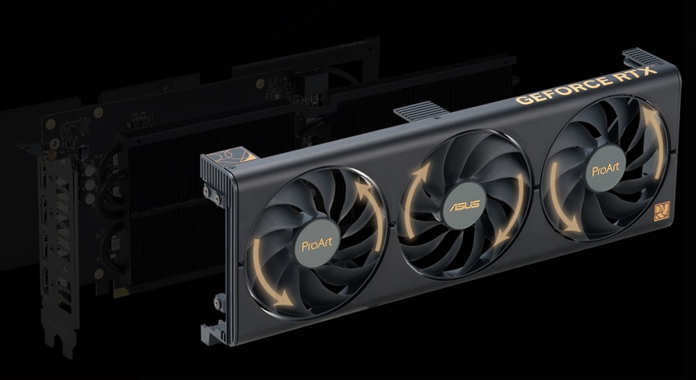ProArt GeForce RTX™ 4060 OC edition 8GB GDDR6 ASUS ProArt GeForce RTX 4060 OC 8GB Ekran Kartı a7