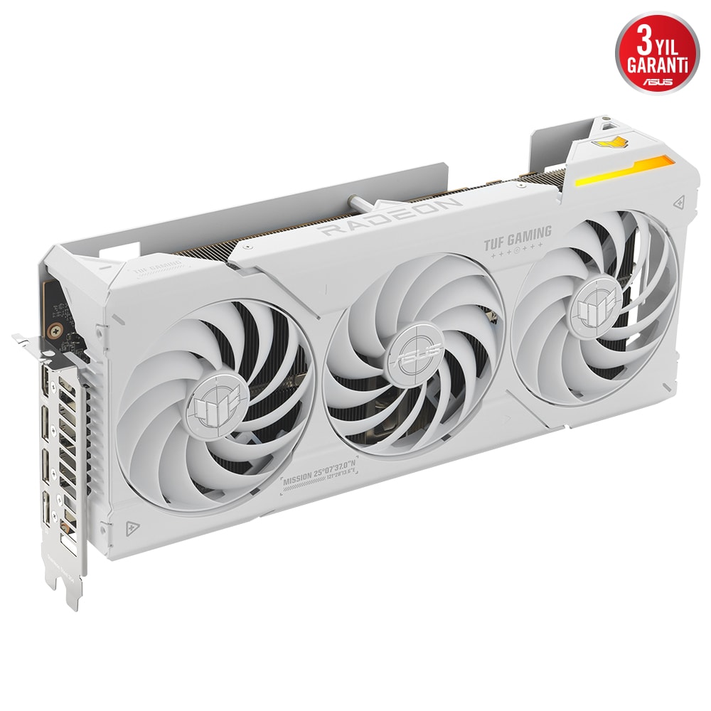 ASUS Radeon TUF RX 7800 XT GAMING 16GB OC GDDR6 256 Bit Beyaz