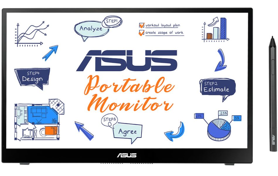 ASUS ZENSCREEN MB14AHD Monitör a1