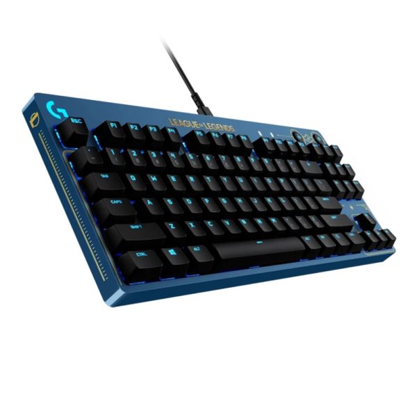 Logitech G Pro League Of Legends Edition Hextech Tactile Switch Rgb Kablolu Ingilizce Oyuncu Klavyesi 920 010537 1