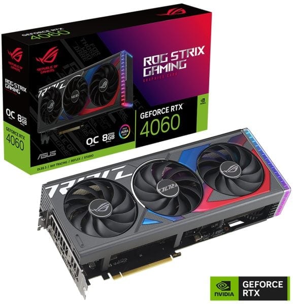 ROG Strix GeForce RTX™ 4060 OC Edition 8GB GDDR6