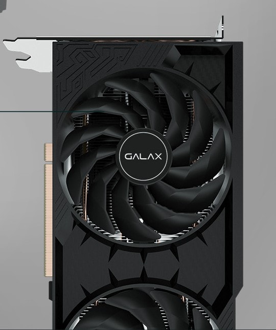 GALAX GeForce RTX 4070 1-Click OC 2X 12GB Ekran Kartı a2
