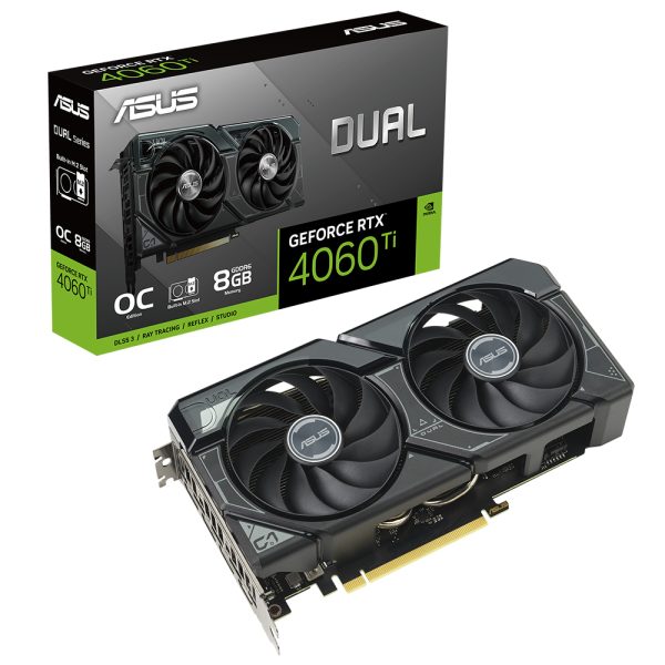 Asus Dual Geforce Rtx 4060 Ti Oc 8gb Gddr6 128 Bit Dlss 3 Ssdli Ekran Karti