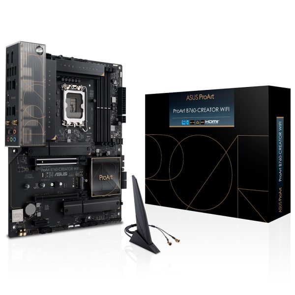 Asus Proart B760 Creator Wifi 7800mhz Ddr5 Soket Lga1700 M 2 Hdmi Dp Atx Anakart 1