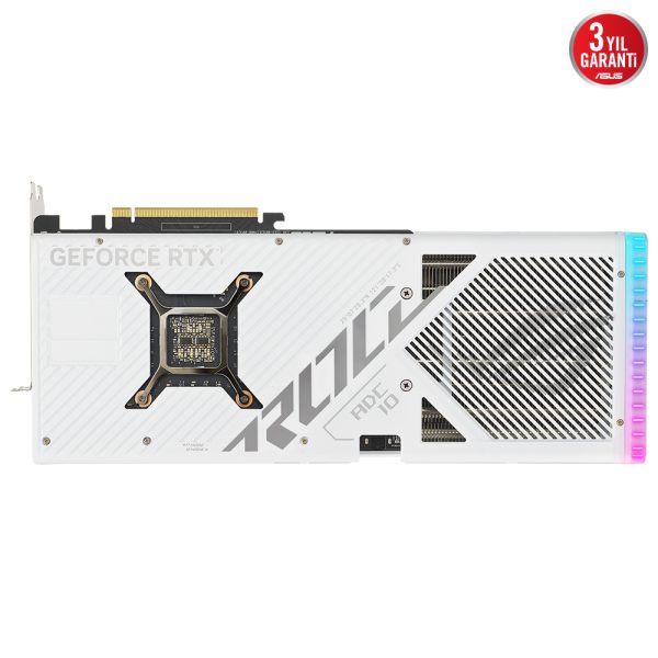 Asus Rog Strix Geforce Rtx 4080 Super Oc 16gb Gddr6x 256 Bit Dlss 3 Beyaz Ekran Karti 6