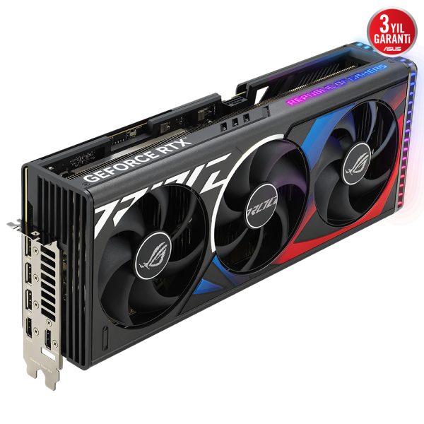 Asus Rog Strix Geforce Rtx 4080 Super Oc 16gb Gddr6x 256 Bit Dlss 3 Ekran Karti 3