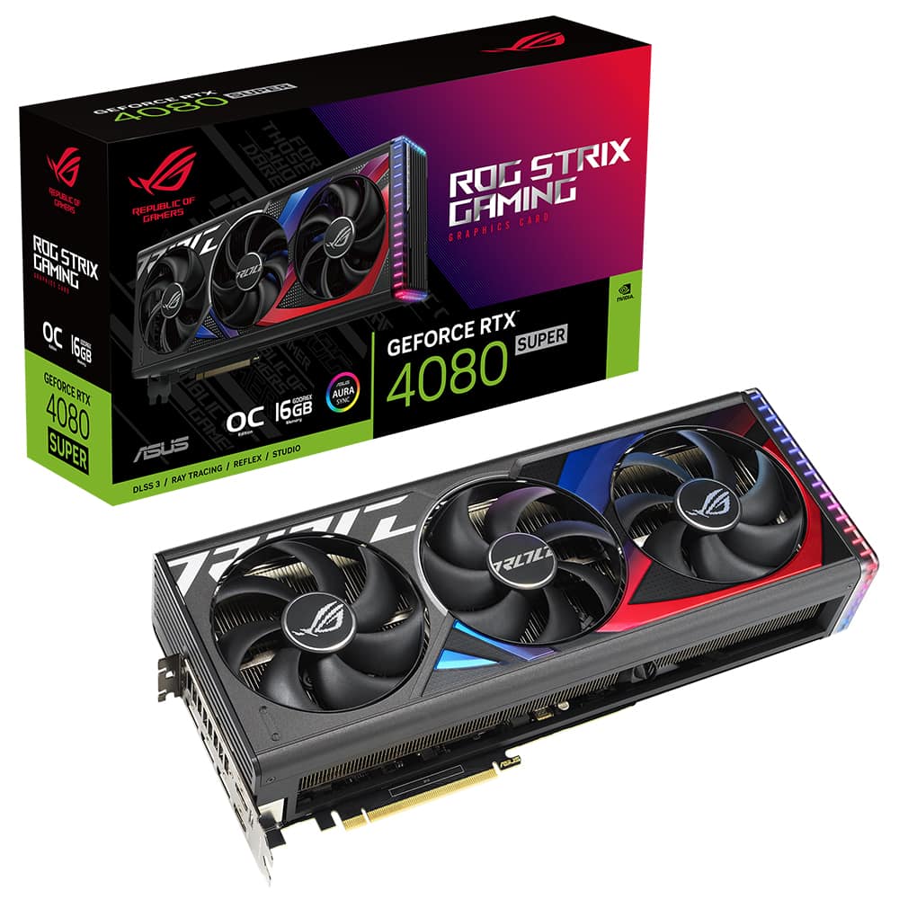 Asus Rog Strix Geforce Rtx 4080 Super Oc 16gb Gddr6x 256 Bit Dlss 3 Ekran Karti