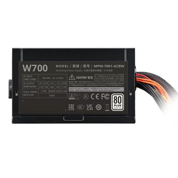 Cooler Master Nex 700w 80 Psu Mpw 7001 Acbw Beu 5
