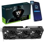 GALAX GeForce RTX 4070 1-Click OC 3X 12GB GDDR6X 192 Bit DLSS 3 Ekran Kartı (47NOM7MD7QOC) - 2 Yıl Birebir Değişim Garantili