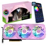 GALAX GeForce RTX 4070 EX Gamer Pink 1-Click OC 12GB GDDR6X 192 Bit DLSS 3 Ekran Kartı (47NOM7MD7LPK) - 2 Yıl Birebir Değişim Garantili