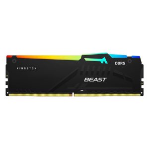 Kingston Beast Rgb 8gb 5200mhz Cl40 Ddr5 Ram Kf552c40bba 8