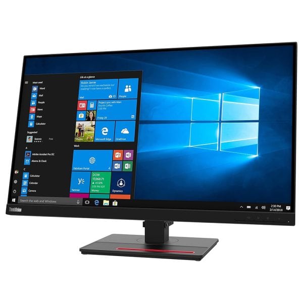 Lenovo Thinkvision 62b1gat2tk T27h 2l 27 Inc 60hz Qhd Wled Monitor 1
