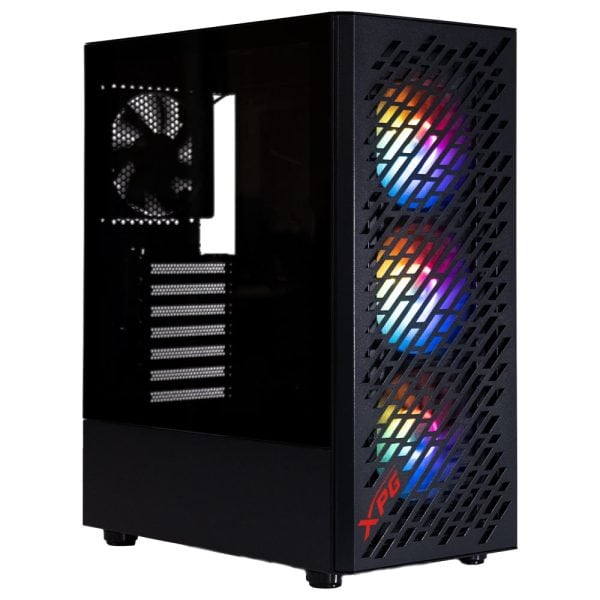Xpg Valor Air Rainbow Rgb Siyah Mid Tower Xpg Kyber 750w 80 Gold Gaming Kasa