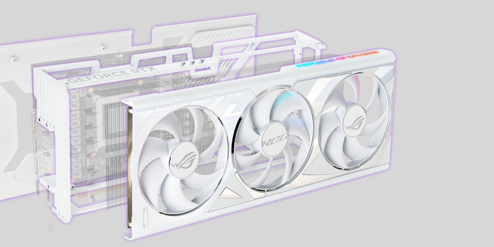 ROG Strix GeForce RTX™ 4090 24GB GDDR6X White Edition