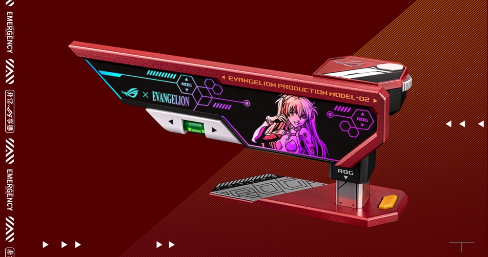 ROG Herculx EVA-02 Edition ASUS ROG Herculx EVA-02 Ekran Kartı Tutucu a3