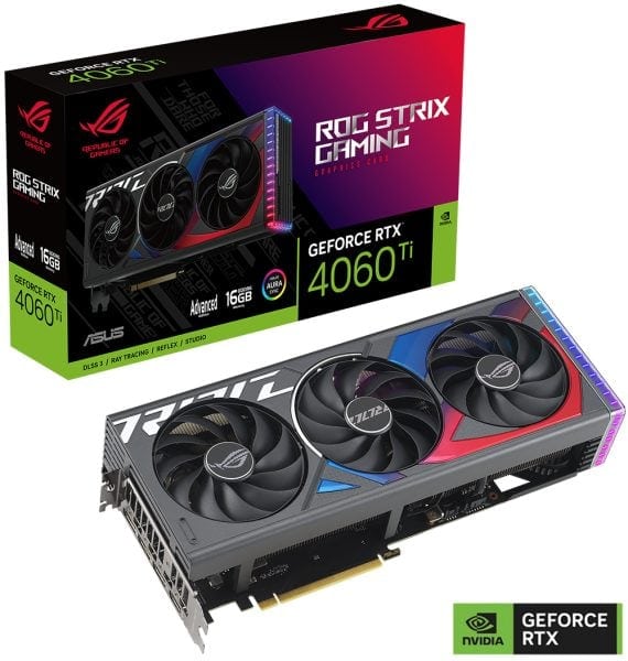 ROG Strix GeForce RTX™ 4060 Ti Advanced Edition 16GB GDDR6