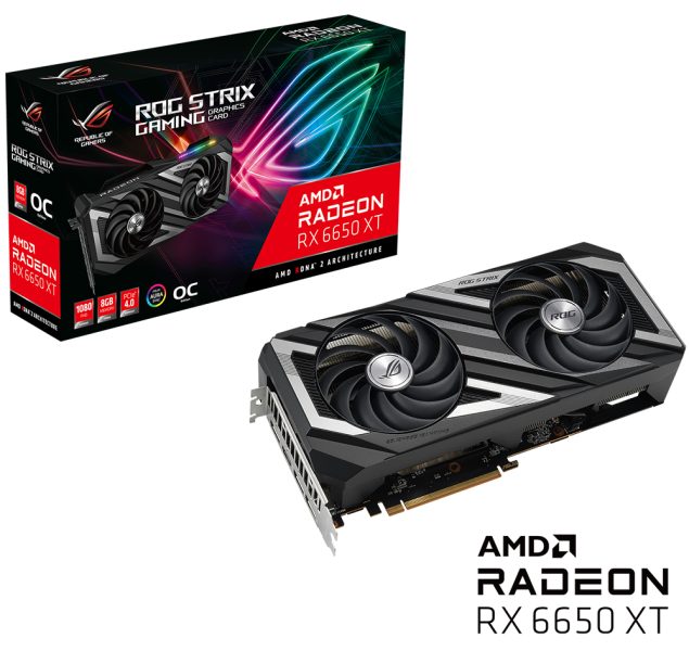 ROG Strix Radeon™ RX 6650 XT OC Edition 8GB GDDR6