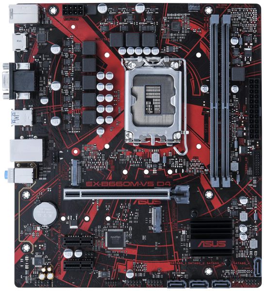ASUS EX-B660M-V5 D4 Anakart a1