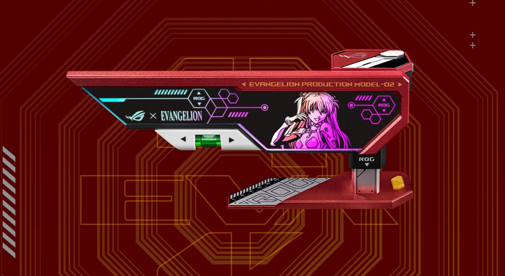 ROG Herculx EVA-02 Edition ASUS ROG Herculx EVA-02 Ekran Kartı Tutucu a6
