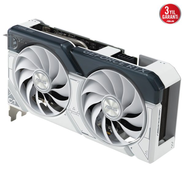 Asus Dual Geforce Rtx 4060 8gb Gddr6 128 Bit Beyaz Dlss 3 Ekran Karti Y7