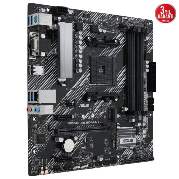 Asus Prime A520m A Ii Csm 4800mhz Oc Ddr4 Soket Am4 M 2 Hdmi Dp Vga Matx Anakart 2