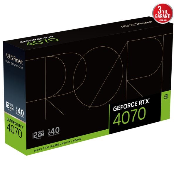 Asus Proart Geforce Rtx 4070 12gb Gddr6x 192 Bit Dlss 3 Ekran Karti Alan Wake 2 Geforce Rtx Bundle 13