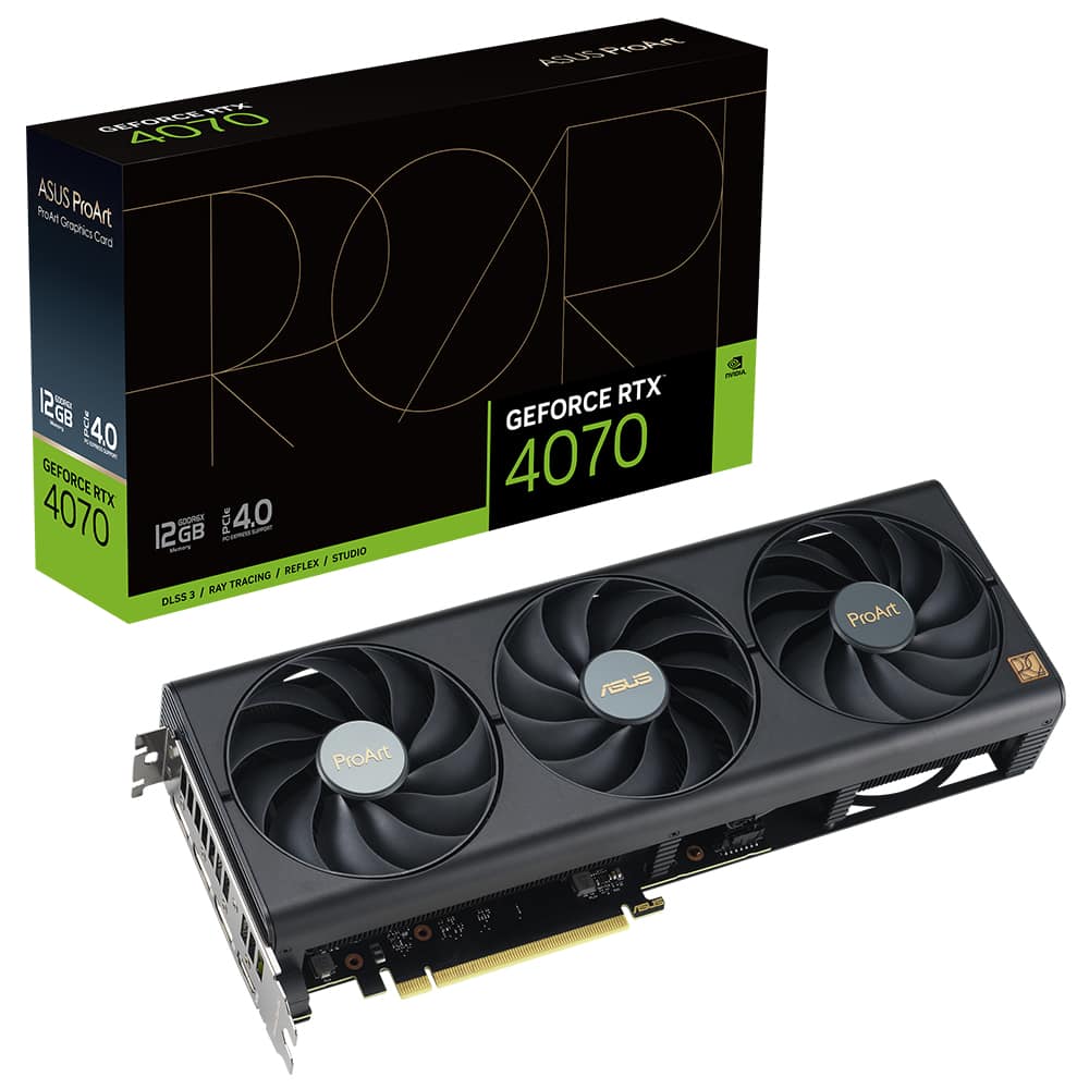 Asus Proart Geforce Rtx 4070 12gb Gddr6x 192 Bit Dlss 3 Ekran Karti Alan Wake 2 Geforce Rtx Bundle