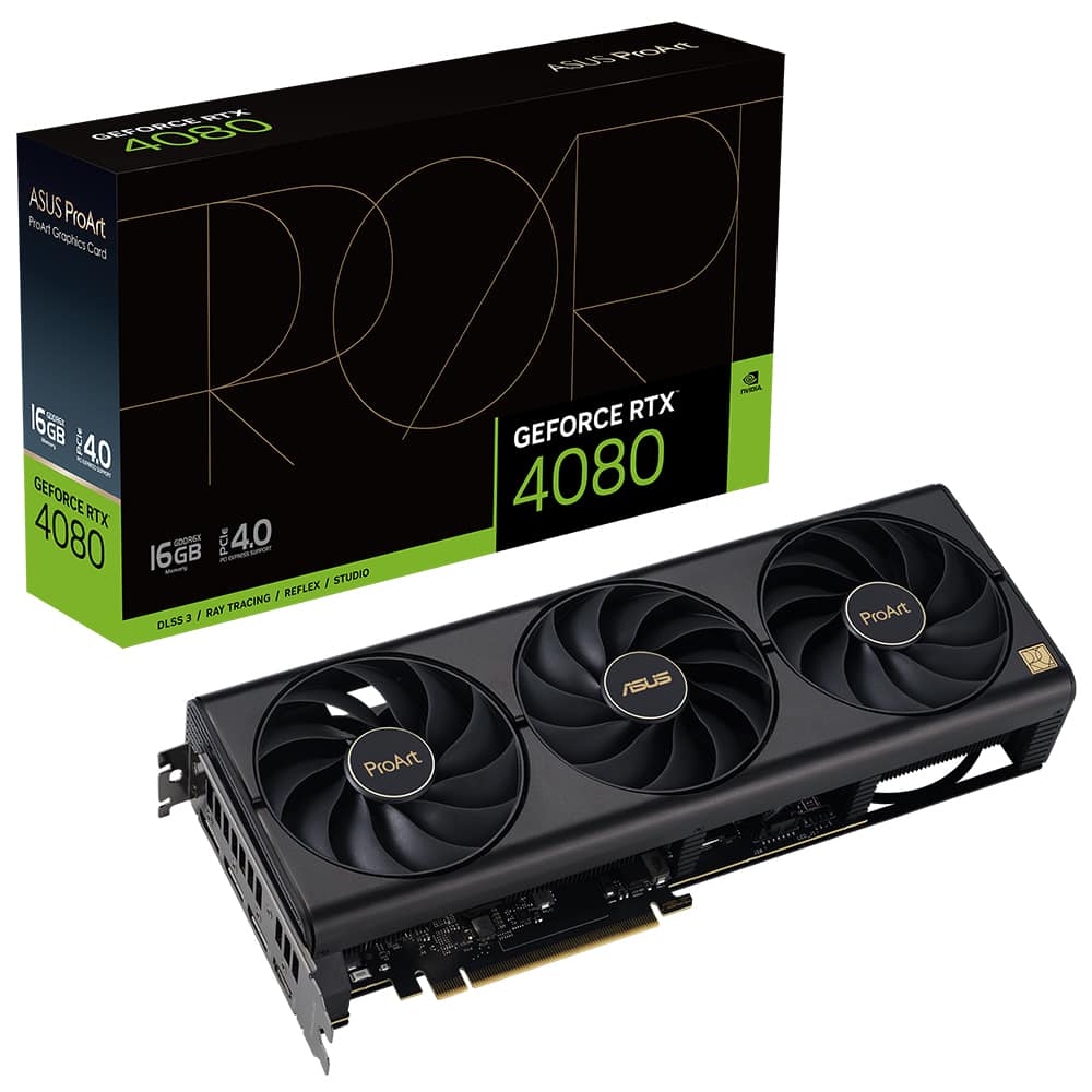 Asus Proart Geforce Rtx 4080 16gb Gddr6x 256 Bit Dlss 3 Ekran Karti