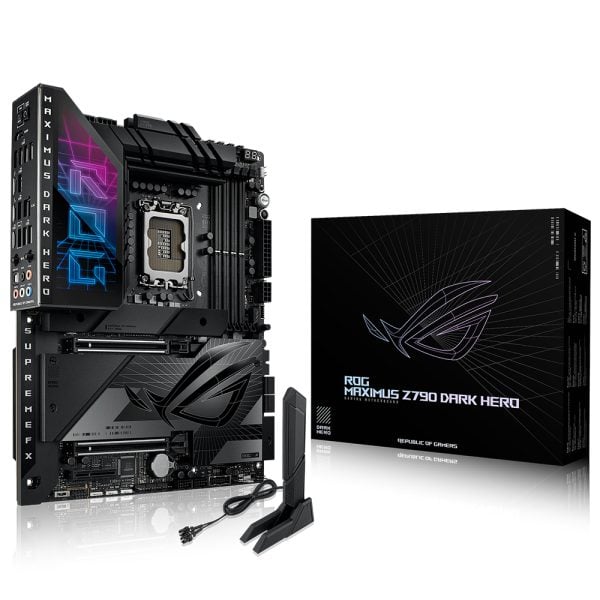 Asus Rog Maximus Z790 Dark Hero 8000mhz Oc Ddr5 Soket 1700 M 2 Hdmi Thunderbolt 4 Atx Anakart