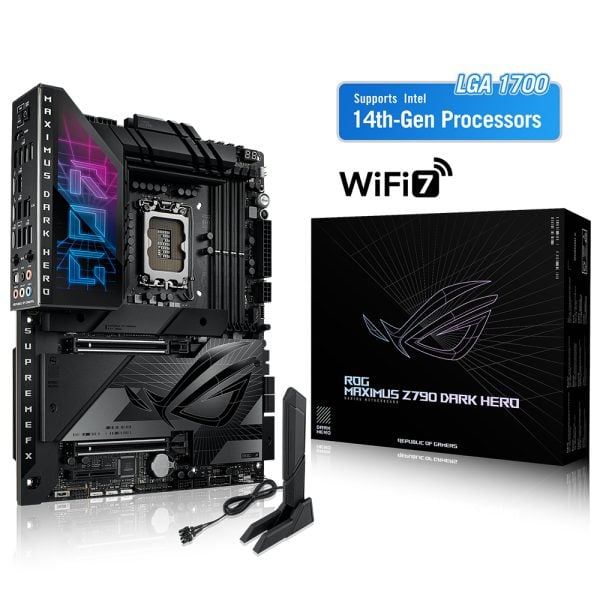 Asus Rog Maximus Z790 Dark Hero 8000mhz Oc Ddr5 Soket 1700 M 2 Hdmi Thunderbolt 4 Atx Anakart 9