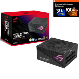 Asus Rog Strix 1200g Aura 1200w 80+ Gold Full Modüler 135mm Fanlı Güç Kaynağı 1