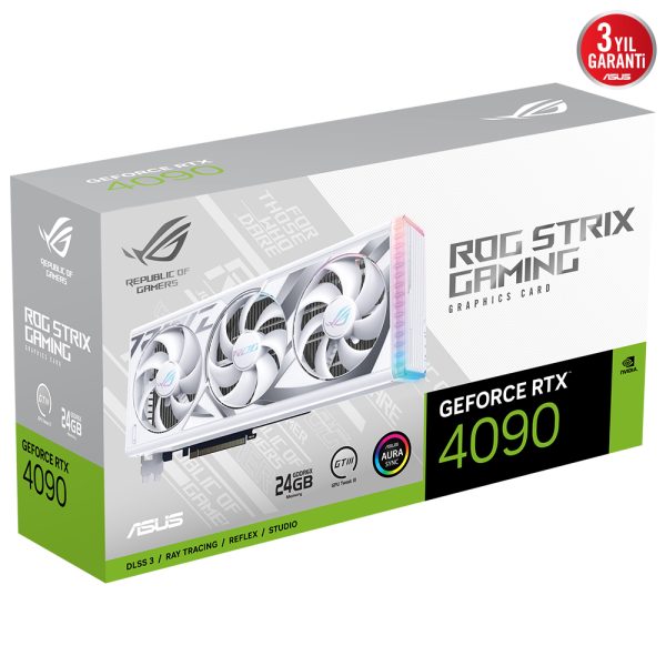 Asus Rog Strix Geforce Rtx 4090 Oc 24gb Gddr6x 384 Bit Dlss 3 Ekran Karti 16