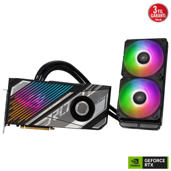 Asus Rog Strix Lc Geforce Rtx 4090 24gb Gddr6x 384 Bit Dlss 3 Ekran Karti 1