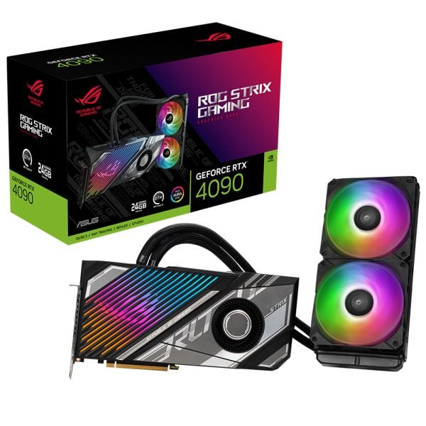 Asus Rog Strix Lc Geforce Rtx 4090 24gb Gddr6x 384 Bit Dlss 3 Ekran Karti