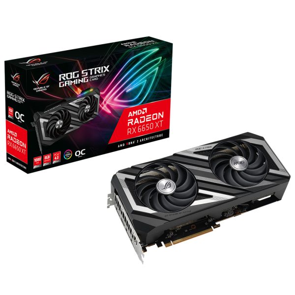 Asus Rog Strix Radeon Rx 6650 Xt Oc 8gb Gddr6 128 Bit Ekran Karti