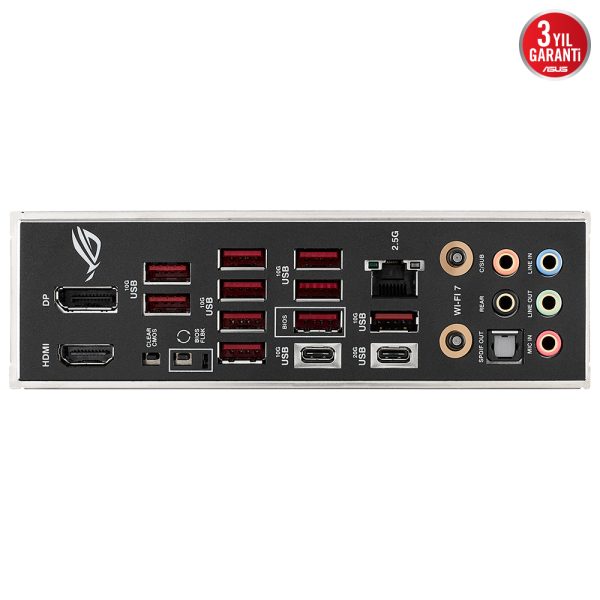 Asus Rog Strix Z790 E Gaming Wifi 8000mhz Oc Ddr5 Soket 1700 M 2 Hdmi Dp Atx Anakart 7
