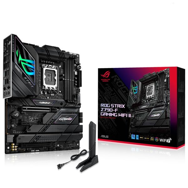 Asus Rog Strix Z790 F Gaming Wifi Ii 8000mhz Oc Ddr5 Soket 1700 M 2 Hdmi Dp Atx Anakart