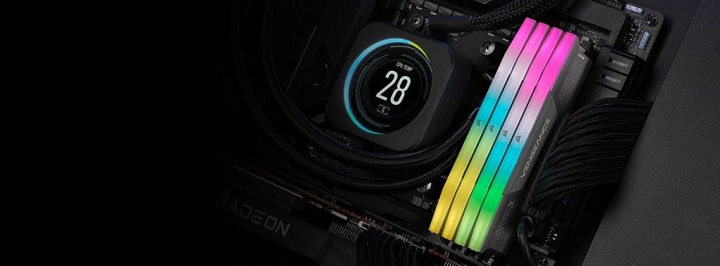 Corsair Vengeance Rgb 32gb 2x16gb 5600mhz Cl40 Amd Expo Ddr5 Ram Cmh32gx5m2b5600z40 H3h