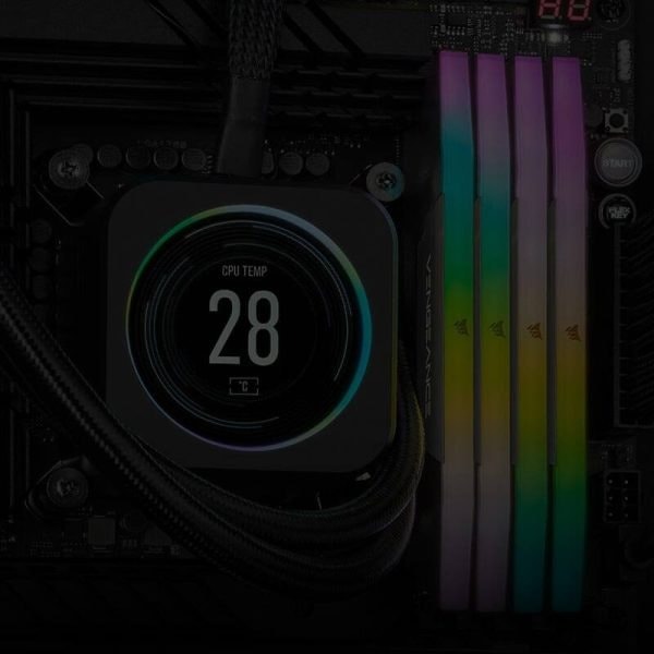 Corsair Vengeance Rgb 32gb 2x16gb 6000mhz Cl30 Intel Xmp 3 0 Ddr5 Ram Cmh32gx5m2b6000c30 Hh3