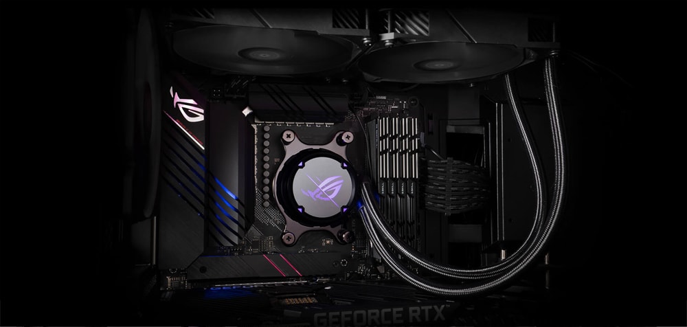 ROG STRIX LC II 360 Asus Rog Strix LC II 360 Aura V2 RGB Sıvı Soğutucu a11
