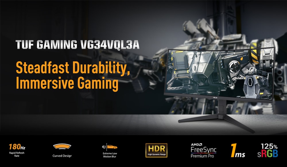 ASUS TUF Gaming VG34VQL3A Gaming Monitör a2
