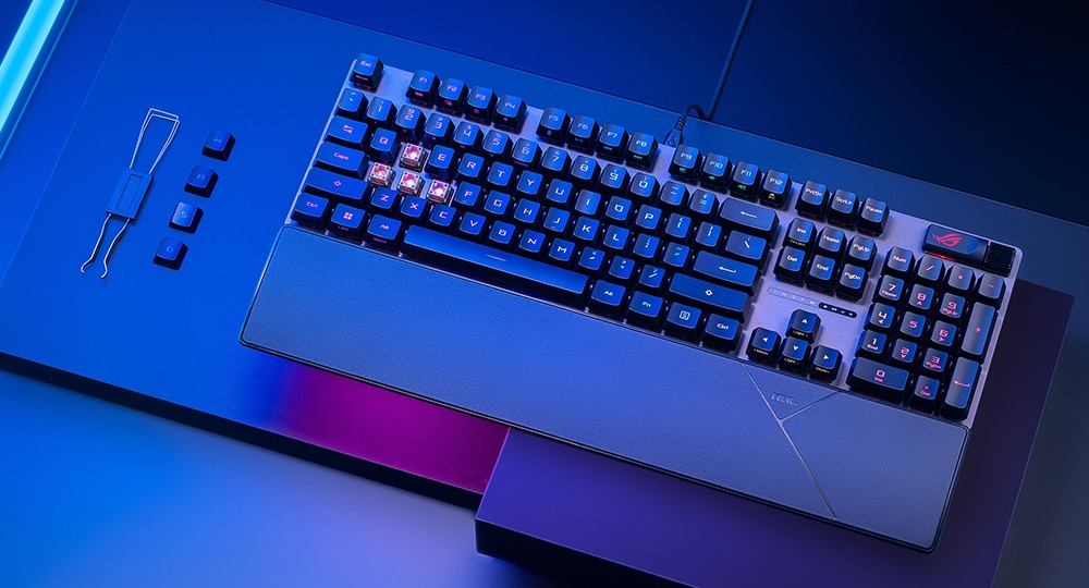 ASUS ROG Strix Scope II RX Gaming Klavye a2