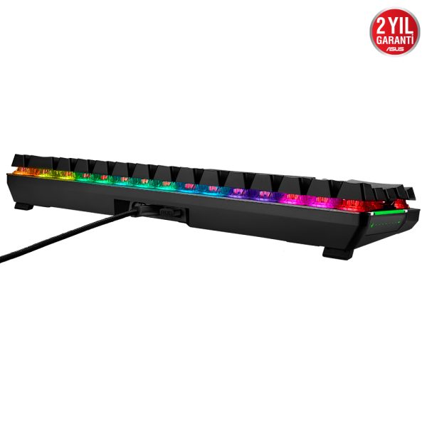 Asus Rog Falchion Nx Red Switch Rgb Kablosuz Turkce Mekanik Gaming Klavye 7