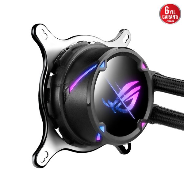 Asus Rog Strix Lc Ii 280 Argb V2 280mm Islemci Sivi Sogutucu 4
