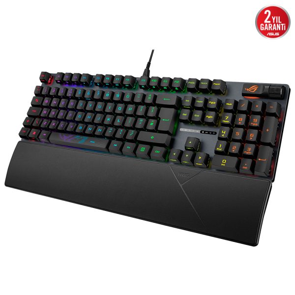 Asus Rog Strix Scope Ii Rx Rx Red Switch Rgb Kablolu Turkce Mekanik Gaming Klavye 2
