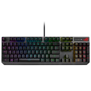 Asus Rog Strix Scope Rx Blue Switch Ip57 Su Gecirmez Ve Toza Dayanikli Turkce Optik Mekanik Gaming Klavye