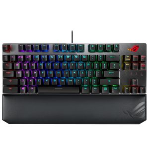 Asus Rog Strix Scope Tkl Deluxe Rog Cherry Mx Red Turkce Rgb Mekanik Gaming Klavye