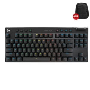 Logitech G Pro X Tkl Lightspeed Tactile Switch Rgb Kablosuz İngilizce Mekanik Gaming Klavye (920 012136) – Çanta Hediyeli 1