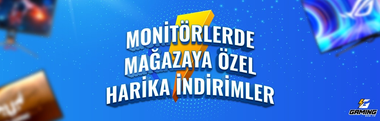 Magazaya Ozel Monitorler Kampanya Banner 20231212